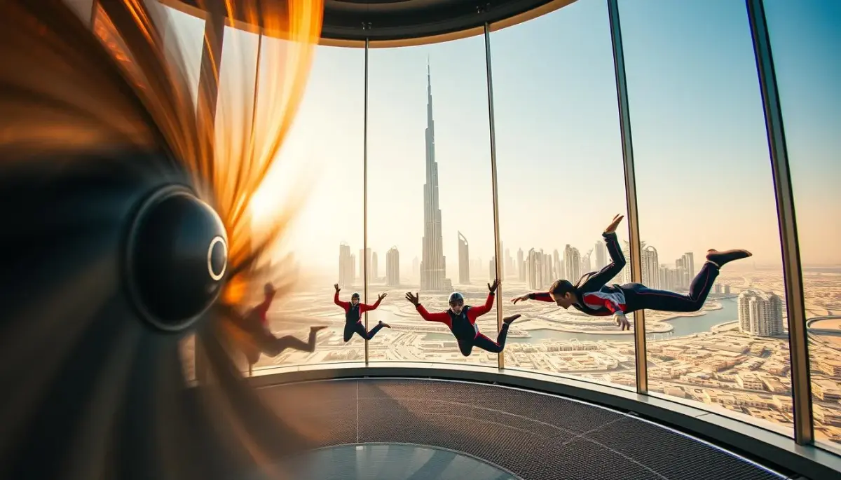 Vivi l'emozione del volo indoor con iFly Dubai – Vola a Dubai senza aereo