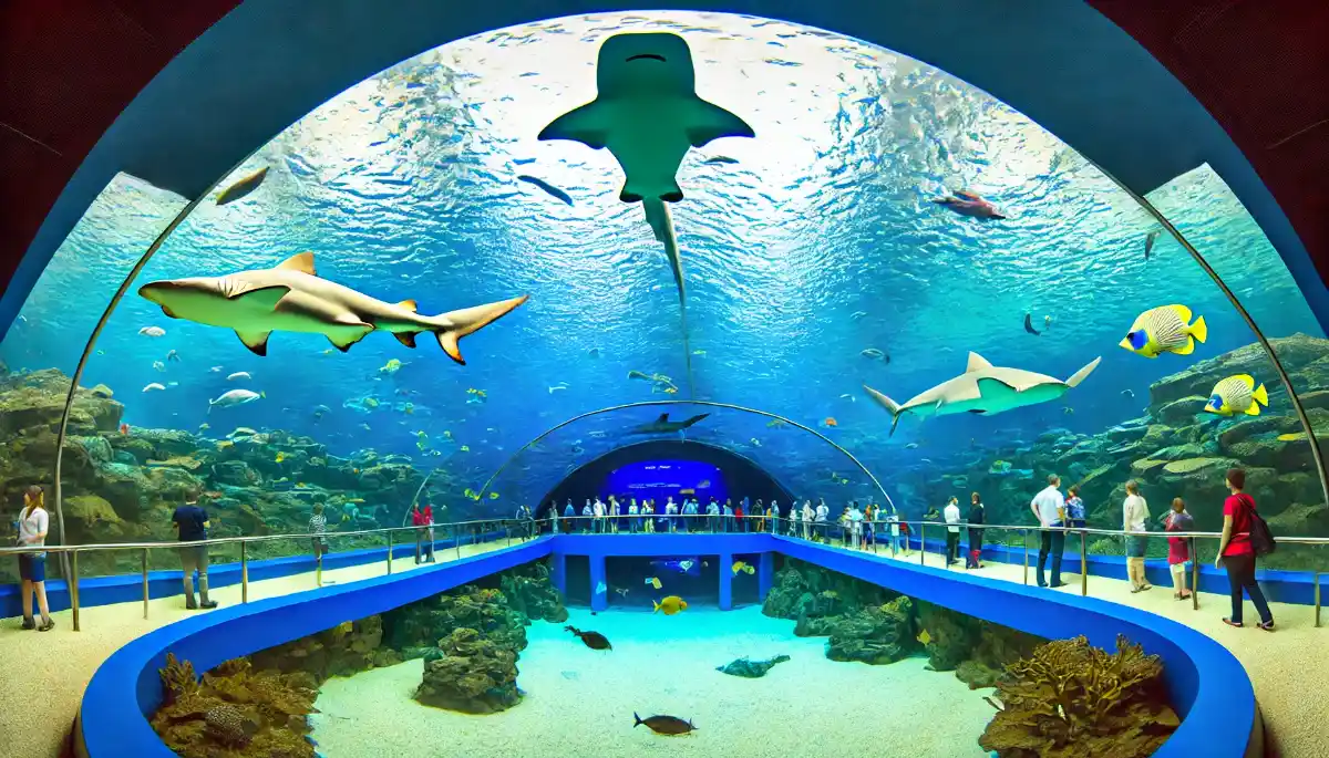 Esperienza emozionante con la vita marina allo Zoo Sottomarino di Dubai