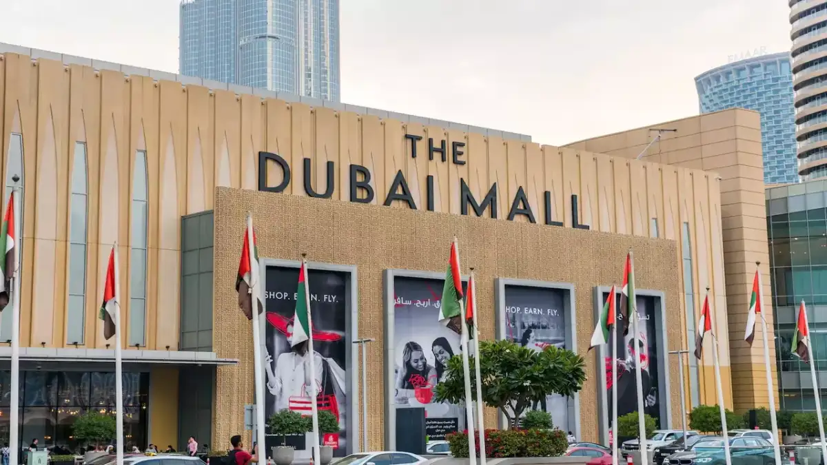 Le Dubaï Mall est le plus grand centre commercial du monde.