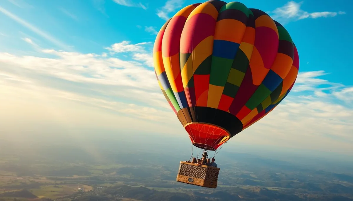 Tour in mongolfiera per fotografia e riprese video