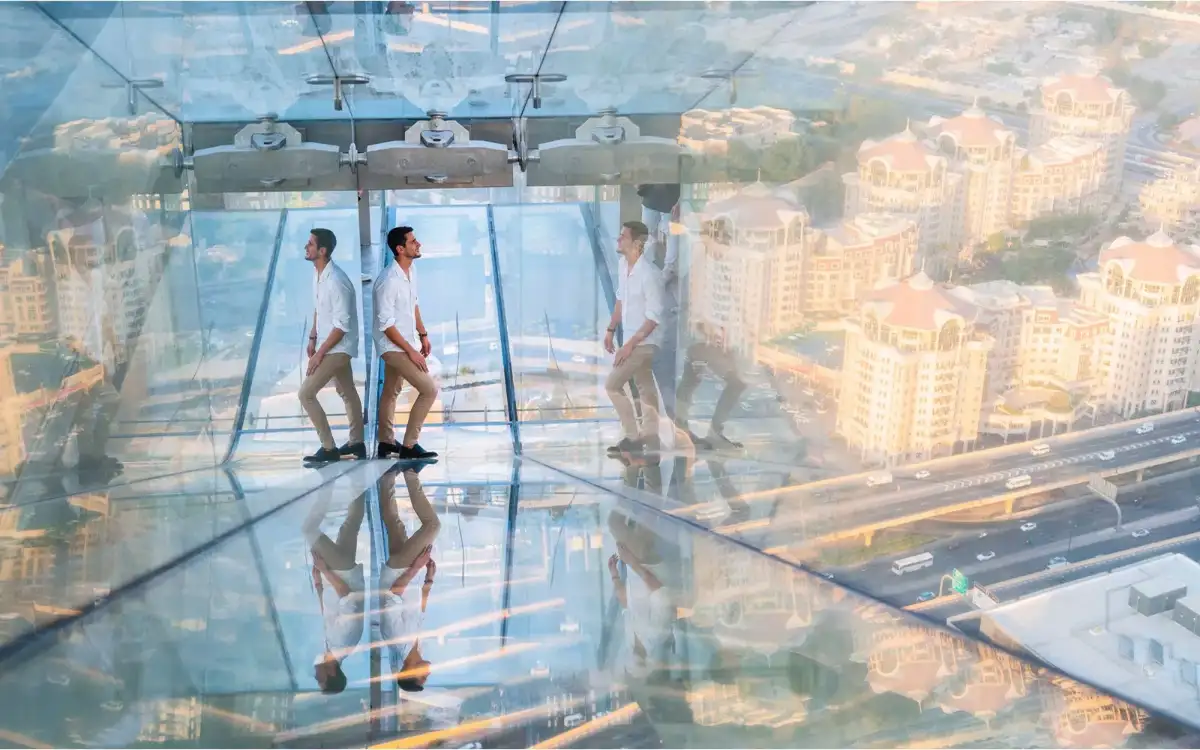 Exciting experience Edge Walk Dubai