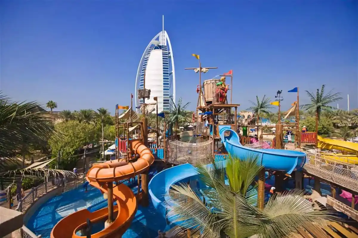 Posizione del parco acquatico Wild Wadi