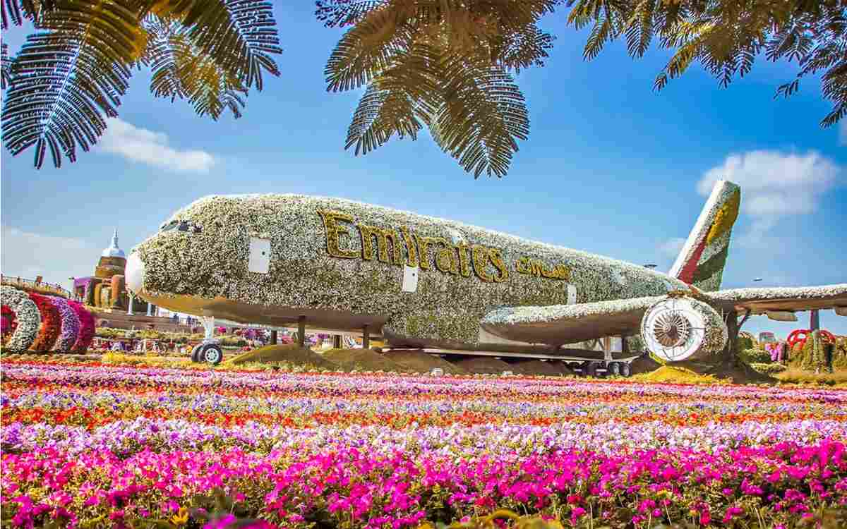 Le meraviglie del Giardino dei Fiori di Dubai