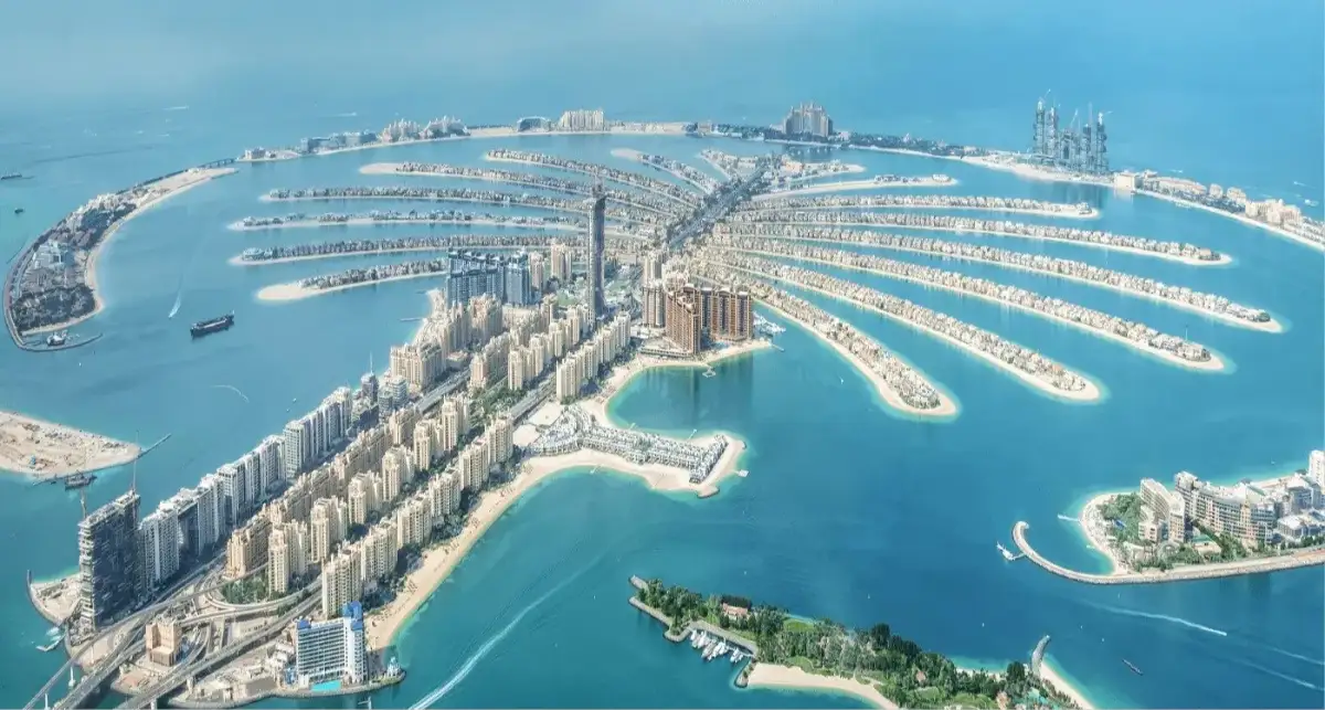 Coordonnées de Palm Jumeirah