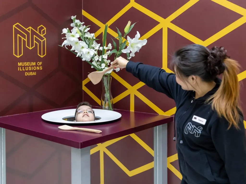 Facilities and services of the Dubai Illusions Museum
