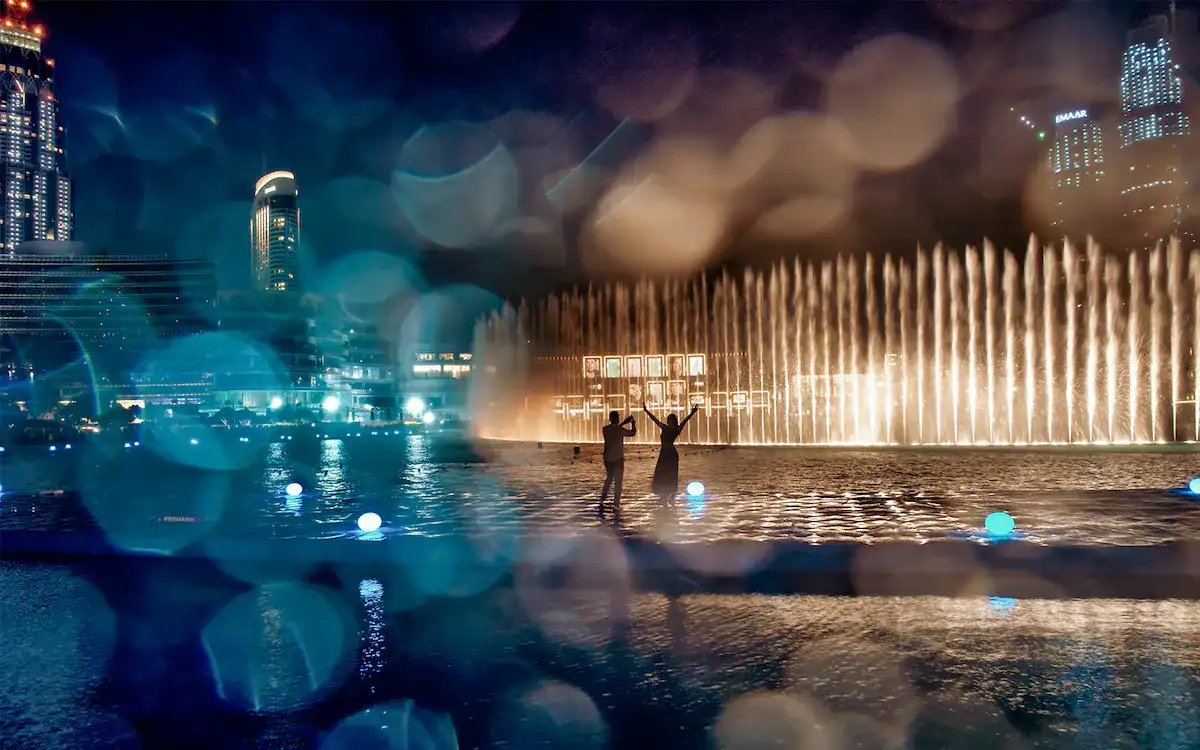 Fontana del Dubai Mall; La fontana musicale più spettacolare del mondo