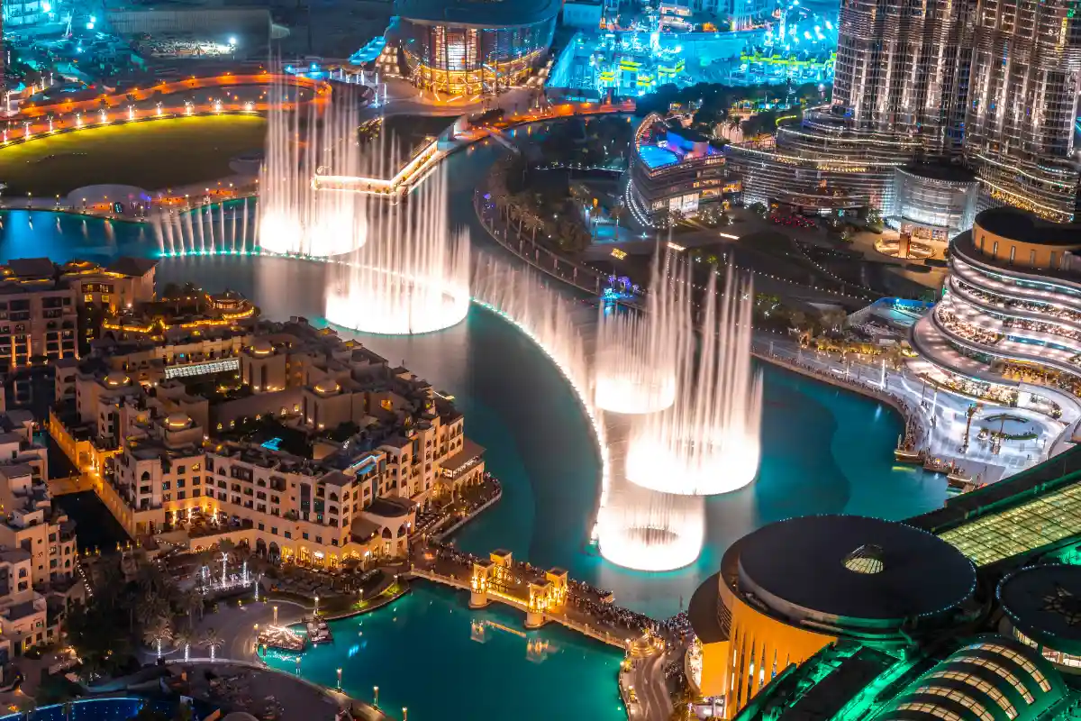 Fontana del Dubai Mall