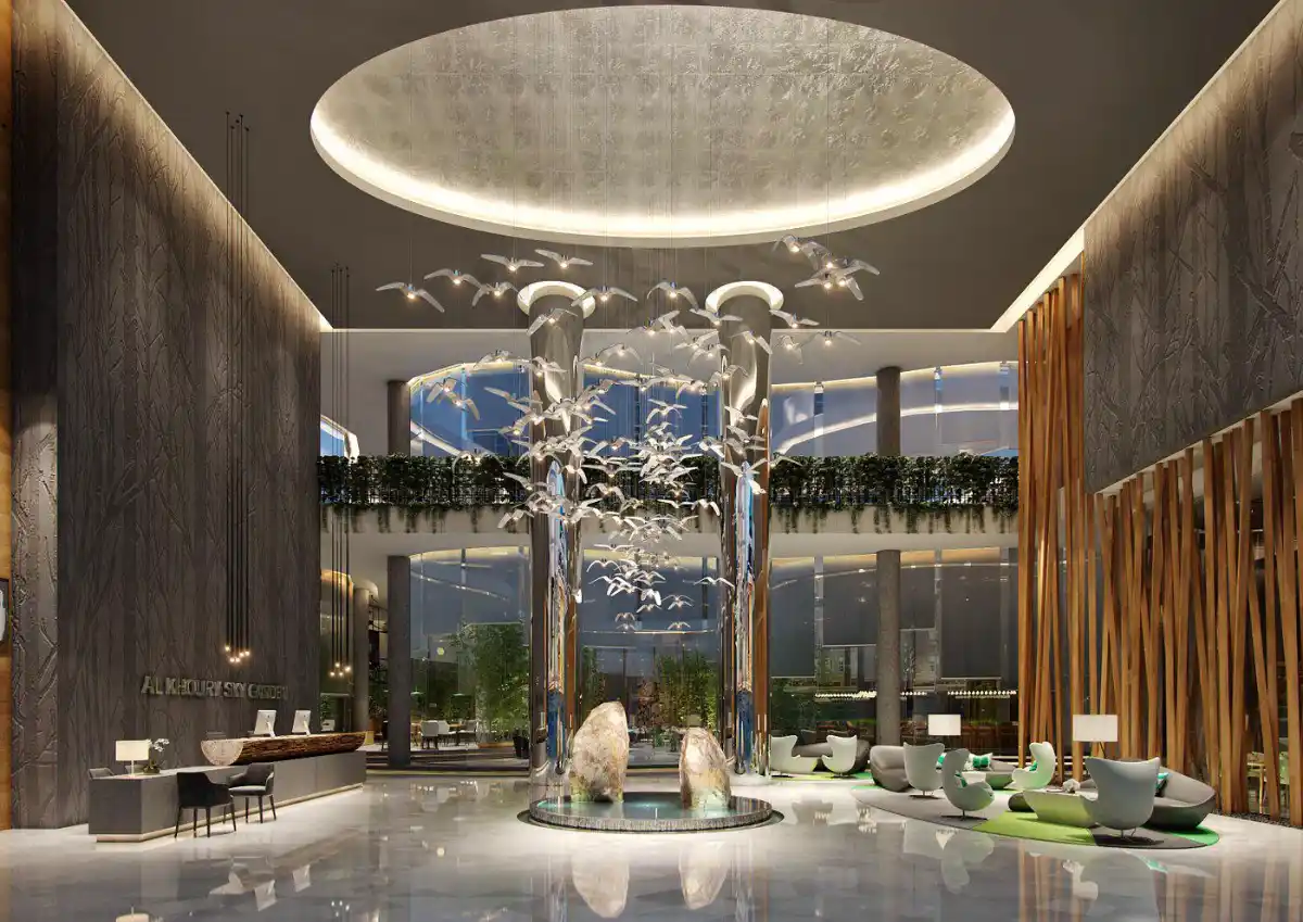 Modalità di accesso all'hotel Al Khouri Sky Garden