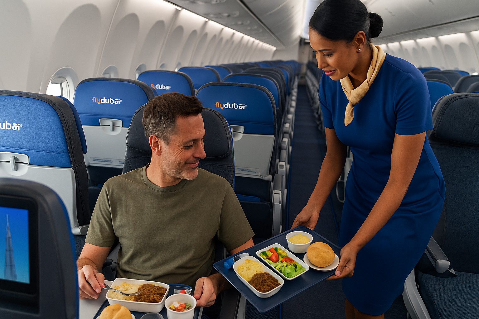Free meals and entertainment for Fly Dubai passengers starting November 2025